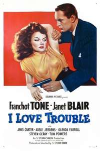 I Love Trouble - Poster