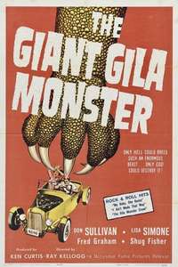 The Giant Gila Monster - Posters
