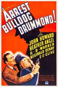 Arrest Bulldog Drummond - Poster