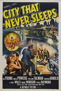 City That Never Sleeps - Posters