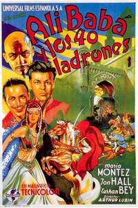 Ali Baba and the Forty Thieves - Poster