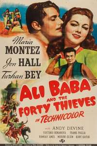 Ali Baba and the Forty Thieves - Poster