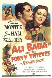 Ali Baba and the Forty Thieves - Poster