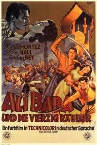Ali Baba and the Forty Thieves - Poster