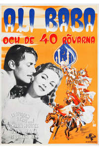 Ali Baba and the Forty Thieves - Poster