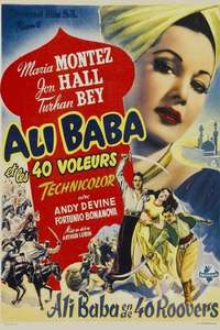 Ali Baba and the Forty Thieves - Poster