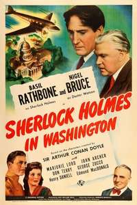 Sherlock Holmes in Washington - Poster