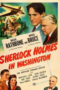 Sherlock Holmes in Washington - Poster