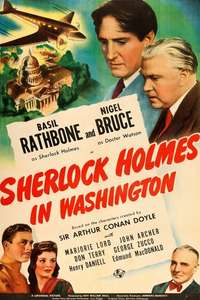 Sherlock Holmes in Washington - Poster