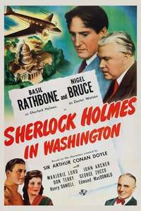 Sherlock Holmes in Washington - Poster