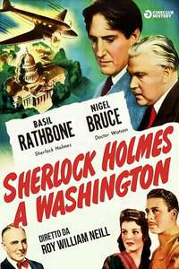 Sherlock Holmes in Washington - Poster