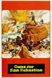 Guns for San Sebastian - Poster