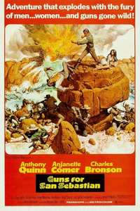 Guns for San Sebastian - Poster