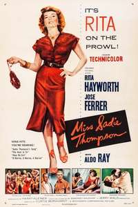 Miss Sadie Thompson - Poster