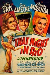 That Night in Rio - Poster