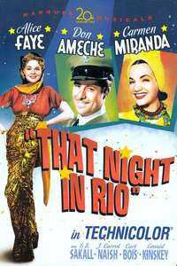 That Night in Rio - Poster