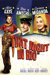 That Night in Rio - Poster