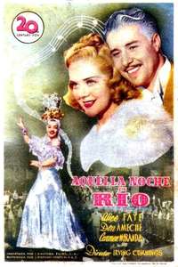That Night in Rio - Poster