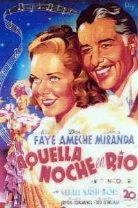 That Night in Rio - Poster