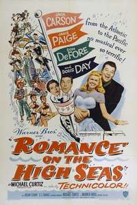 Romance on the High Seas - Poster