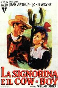 A Lady Takes a Chance - Poster