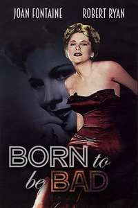 Born to Be Bad - Poster