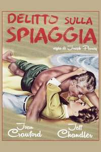 Female on the Beach - Poster