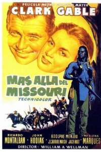 Across the Wide Missouri - Poster