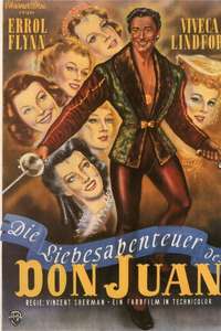Adventures of Don Juan - Poster