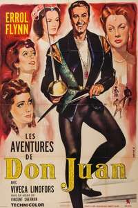 Adventures of Don Juan - Poster