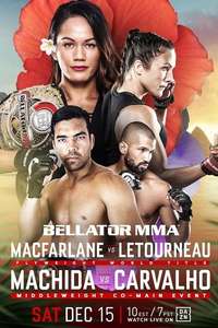 Bellator 213: Macfarlane vs. Letourneau - Poster