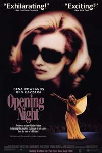 Opening Night - Poster