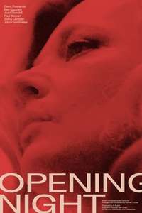 Opening Night - Poster