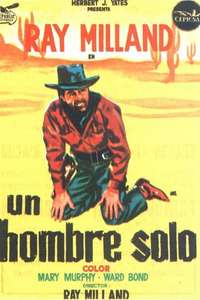 A Man Alone - Poster
