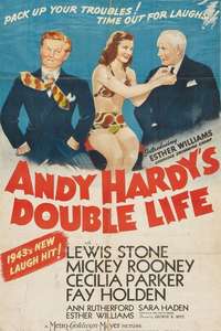 Andy Hardy's Double Life - Poster