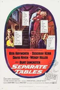 Separate Tables - Poster