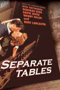Separate Tables - Poster