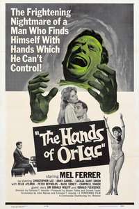 The Hands of Orlac - Poster