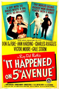 It Happened on Fifth Avenue - Posters