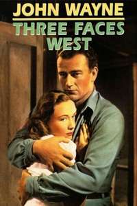 Three Faces West - Posters