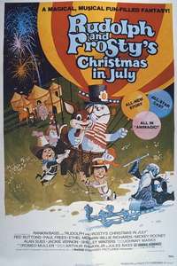 Rudolph and Frosty's Christmas in July - Poster