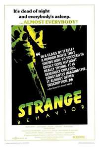 Strange Behavior - Posters