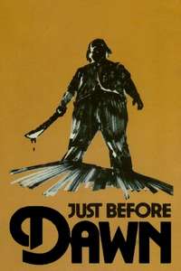 Just Before Dawn - Poster