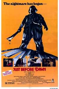 Just Before Dawn - Poster