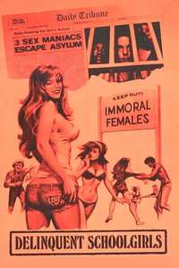 Delinquent School Girls - Posters