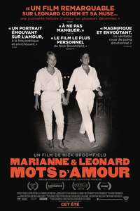 Marianne & Leonard: Words of Love - Poster