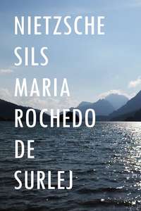 Nietzsche Sils Maria Rochedo de Surlej - Poster