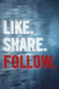 Like.Share.Follow. - Posters