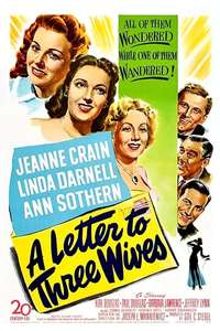 A Letter to Three Wives - Poster