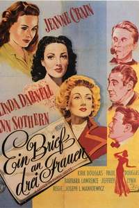 A Letter to Three Wives - Poster